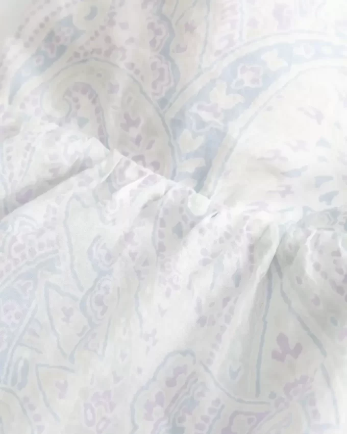 Bluzka babydoll z prostym wzorem paisley Bluzka babydoll z prostym wzorem paisley