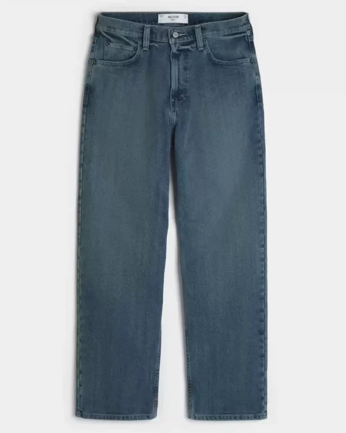 Ciemne dżinsy Baggy