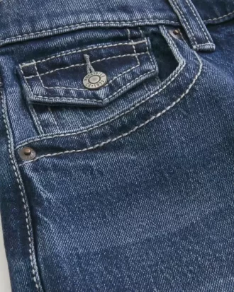 Ciemne dżinsy Baggy Bootcut