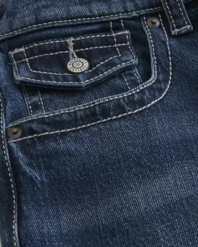 Ciemne dżinsy Baggy Bootcut