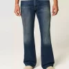 Ciemne, luźne jeansy Bootcut Ciemne, luźne jeansy Bootcut