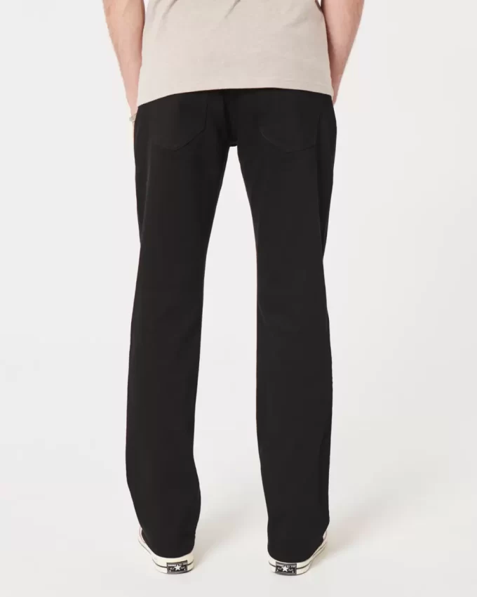 Czarne jeansy Bootcut