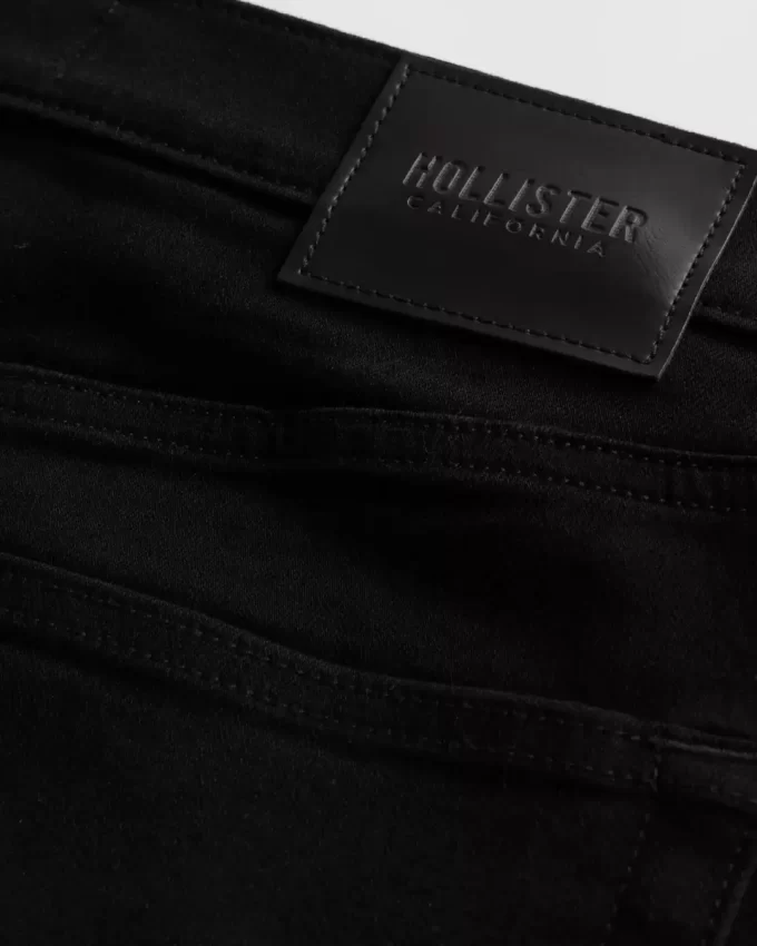 Czarne jeansy Bootcut