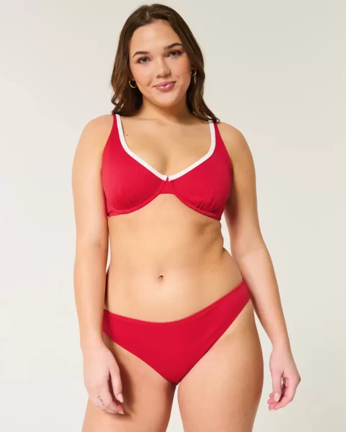 Dół bikini żebrowany