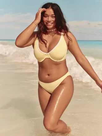 Dół bikini żebrowany