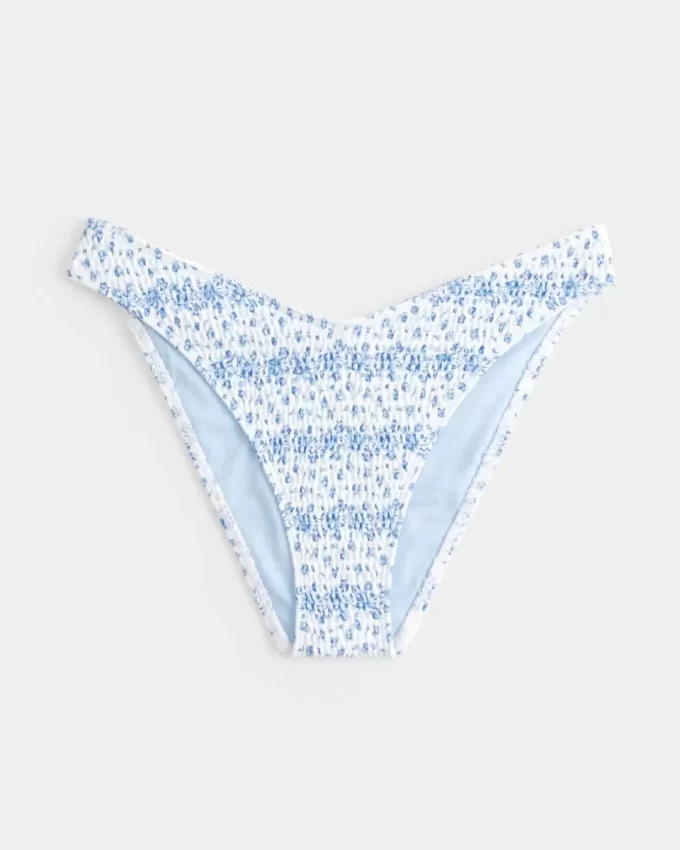 Dół bikini z marszczeniami i wysokimi wycięciami Dół bikini z marszczeniami i wysokimi wycięciami