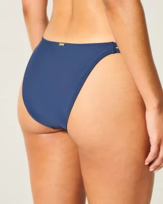 Dół bikini z podwójnymi paskami i koralikami