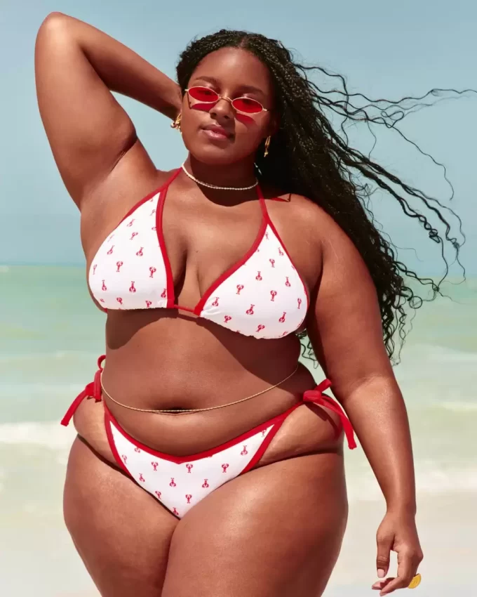 Dół bikini z wiązaniem po boku