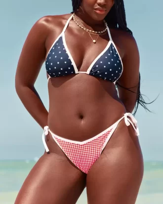 Dół bikini z wiązaniem po boku