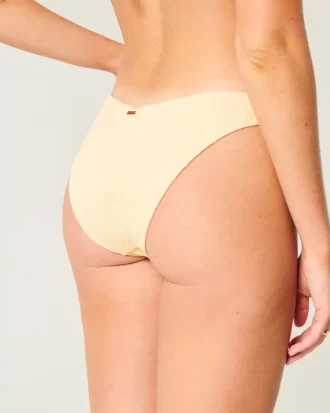 Dół bikini z wysokim stanem i żakardową talią