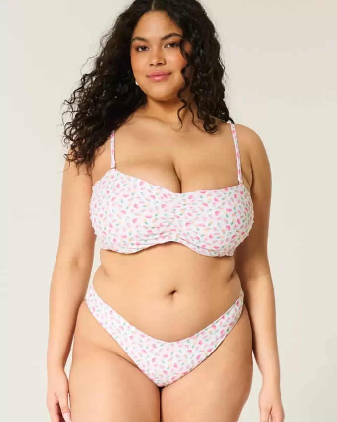 Dół bikini z wysokim stanem i wycięciami