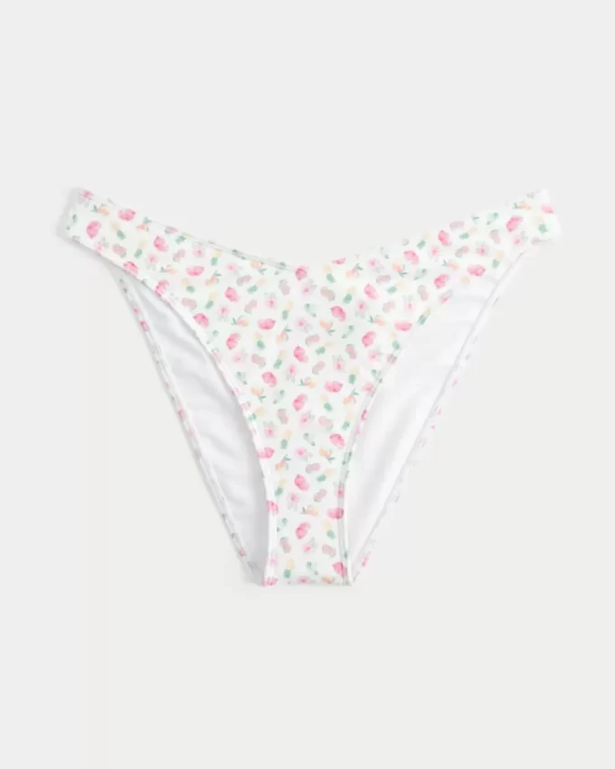 Dół bikini z wysokim stanem i wycięciami