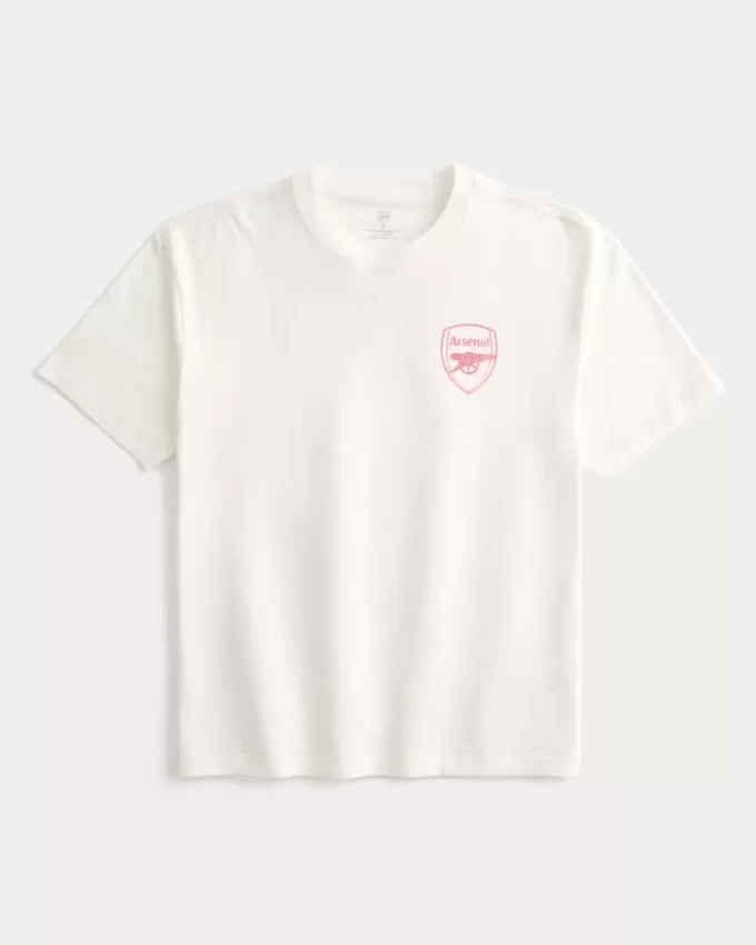 Duża koszulka z grafiką Arsenalu Duża koszulka z grafiką Arsenalu