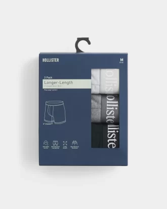 Dłuższe bokserki, 3 sztuki