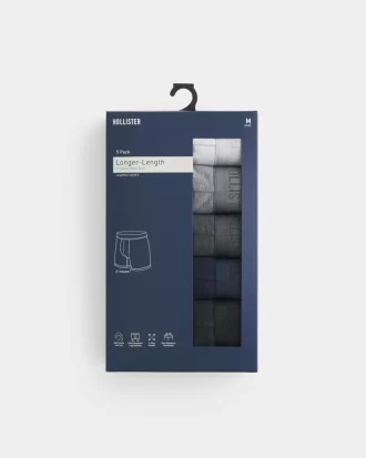 Dłuższe bokserki, 5 sztuk