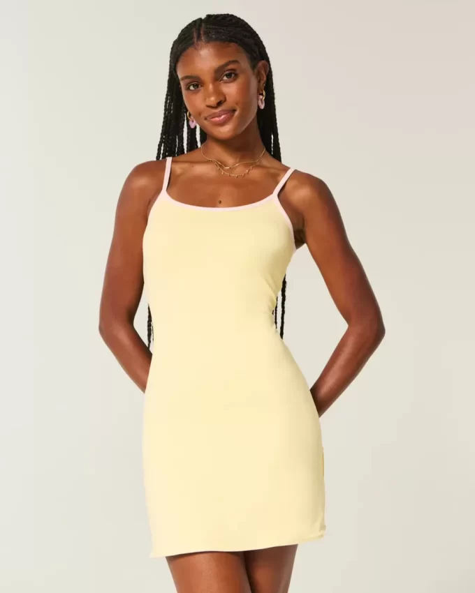 Dwustronna sukienka na ramiączkach