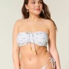 Dwustronny top bikini typu bandeau