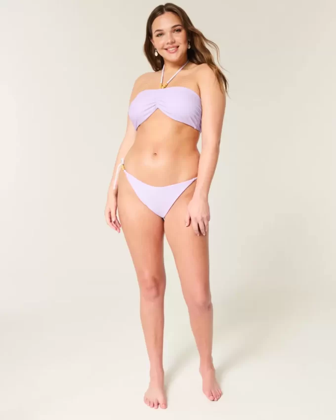 Dwustronny top bikini typu bandeau