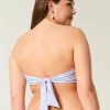 Dwustronny top bikini typu bandeau