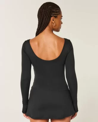 Gilly Hicks Active Recharge Cinch Sweetheart Top