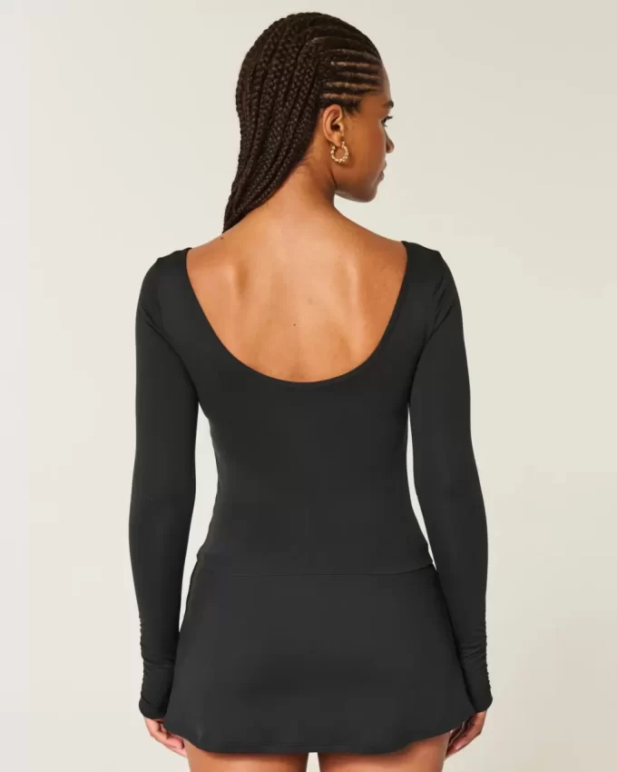 Gilly Hicks Active Recharge Cinch Sweetheart Top