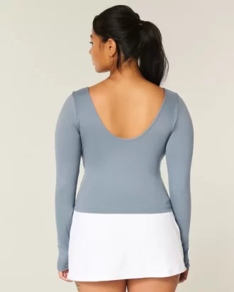 Gilly Hicks Active Recharge Cinch Sweetheart Top