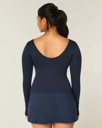 Gilly Hicks Active Recharge Cinch Sweetheart Top