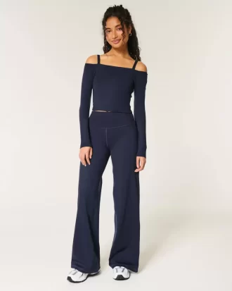 Gilly Hicks Active Recharge Spodnie z szerokimi nogawkami