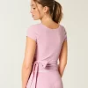Gilly Hicks Active Recharge Wrap Top