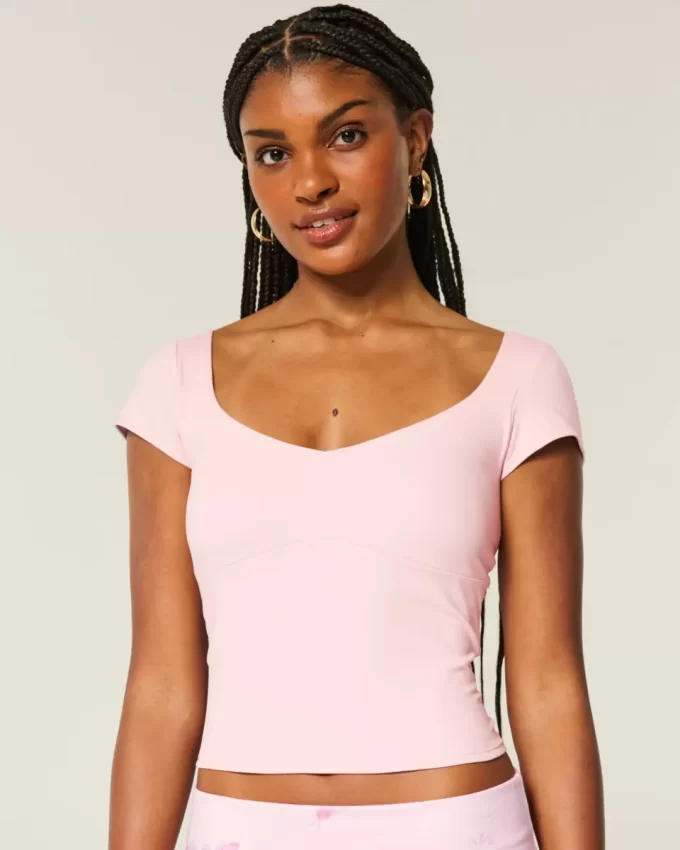 Gilly Hicks Active Tie-Back Ballet Top Gilly Hicks Active Tie-Back Ballet Top