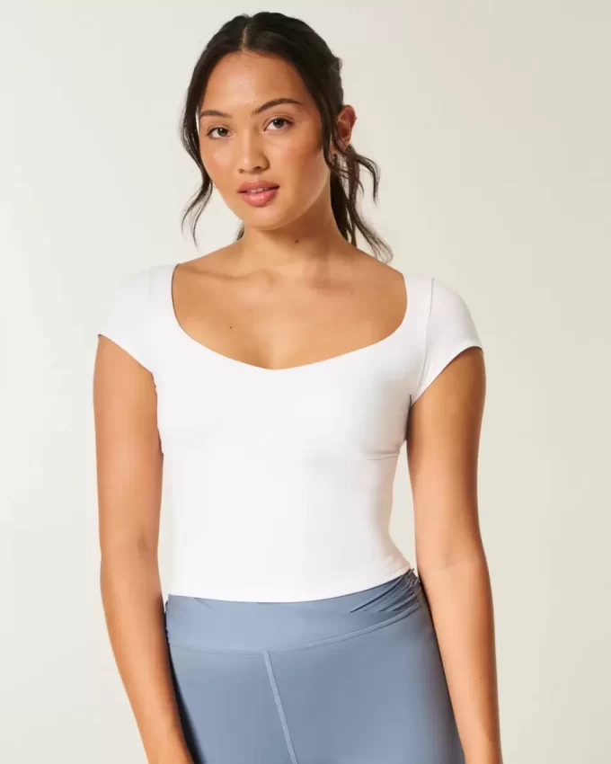 Gilly Hicks Active Tie-Back Ballet Top Gilly Hicks Active Tie-Back Ballet Top