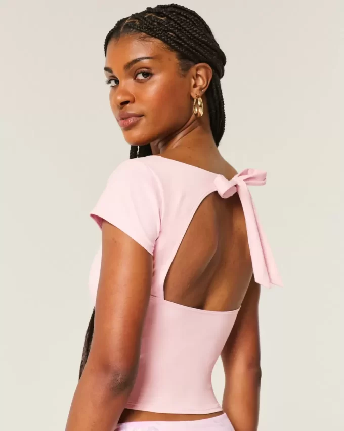 Gilly Hicks Active Tie-Back Ballet Top Gilly Hicks Active Tie-Back Ballet Top