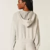 Gilly Hicks Knit V-Neck Hoodie