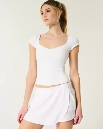 Gilly Hicks Mid-Rise Ballet Wrap Spódniczka-spodnie