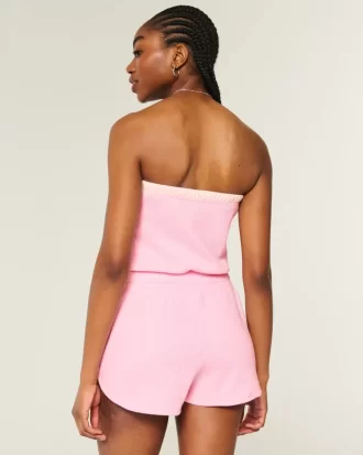 Gilly Hicks Przytulny kombinezon bez ramiączek Waffle