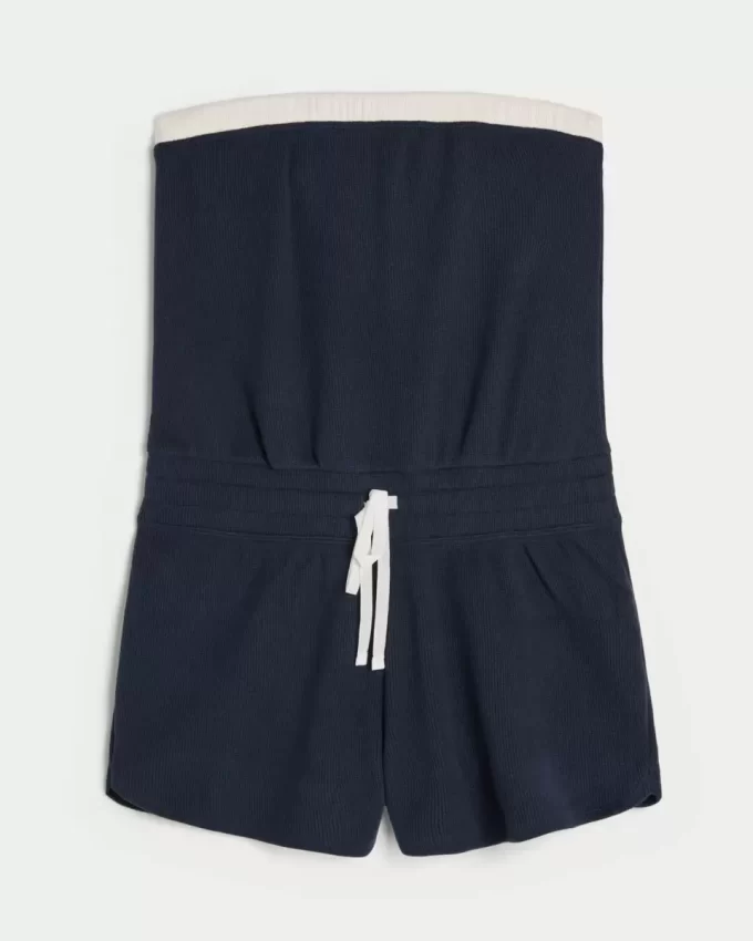 Gilly Hicks Przytulny kombinezon bez ramiączek Waffle Gilly Hicks Przytulny kombinezon bez ramiączek Waffle