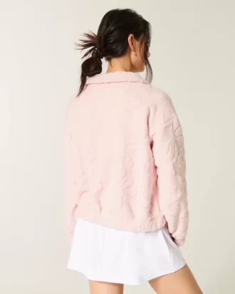 Gilly Hicks Sherpa Zip-Up Top Gilly Hicks Sherpa Zip-Up Top