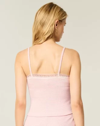 Gilly Hicks Waffle Lace Cami