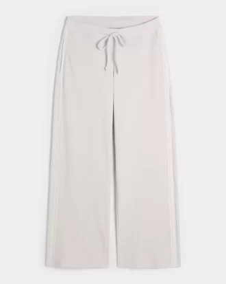 Gilly Hicks Waffle Lace Straight Pants