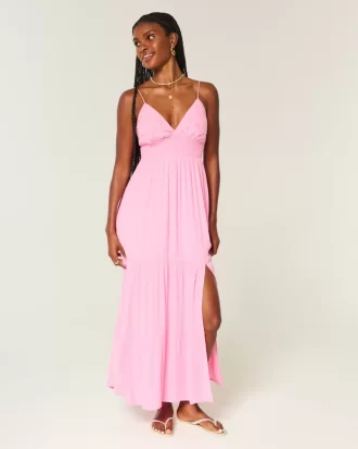 Haftowana sukienka maxi