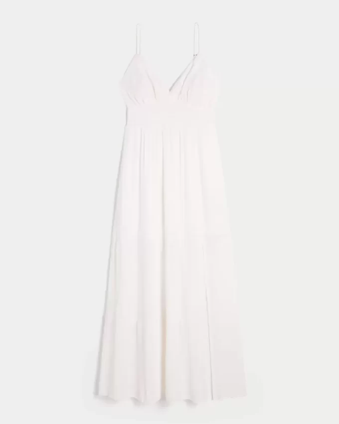 Haftowana sukienka maxi