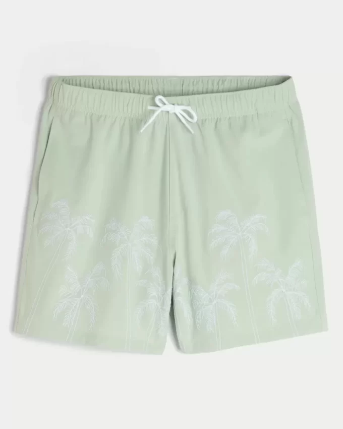 Haftowane kąpielówki Volley do połowy uda Haftowane kąpielówki Volley do połowy uda