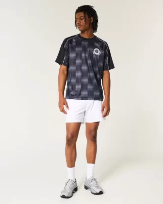 Hybrydowe spodenki aktywne do połowy uda