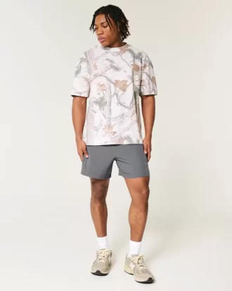 Hybrydowe spodenki aktywne do połowy uda Hybrydowe spodenki aktywne do połowy uda