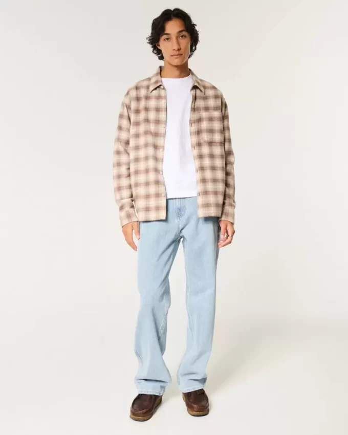 Jeansy Baggy Painter Light Wash Jeansy Baggy Painter Light Wash