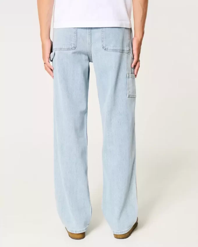 Jeansy Baggy Painter Light Wash Jeansy Baggy Painter Light Wash