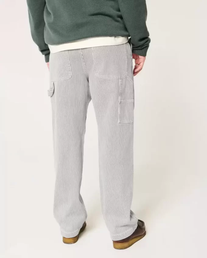 Jeansy Baggy Painter z paskami kolejowymi Jeansy Baggy Painter z paskami kolejowymi