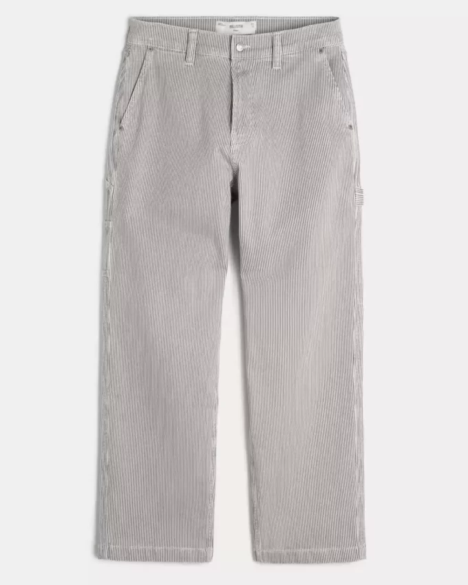 Jeansy Baggy Painter z paskami kolejowymi Jeansy Baggy Painter z paskami kolejowymi