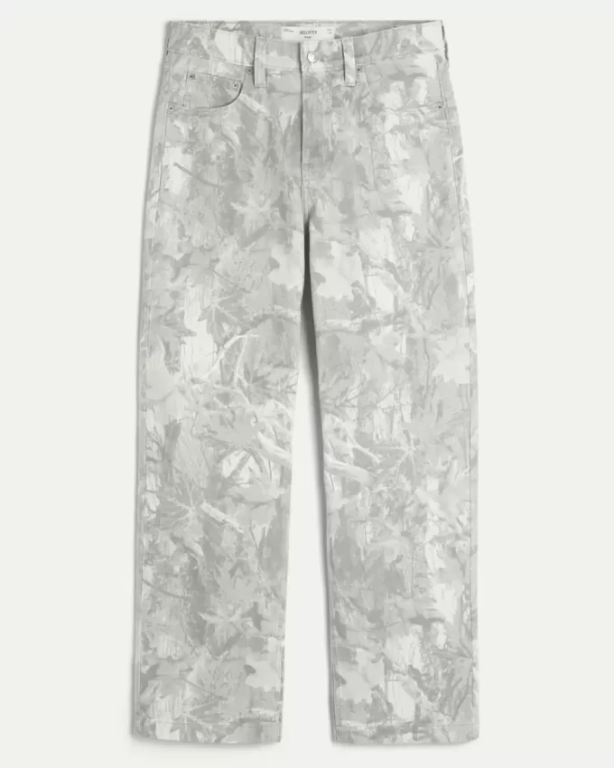 Jeansy Baggy w kamuflażu Jeansy Baggy w kamuflażu