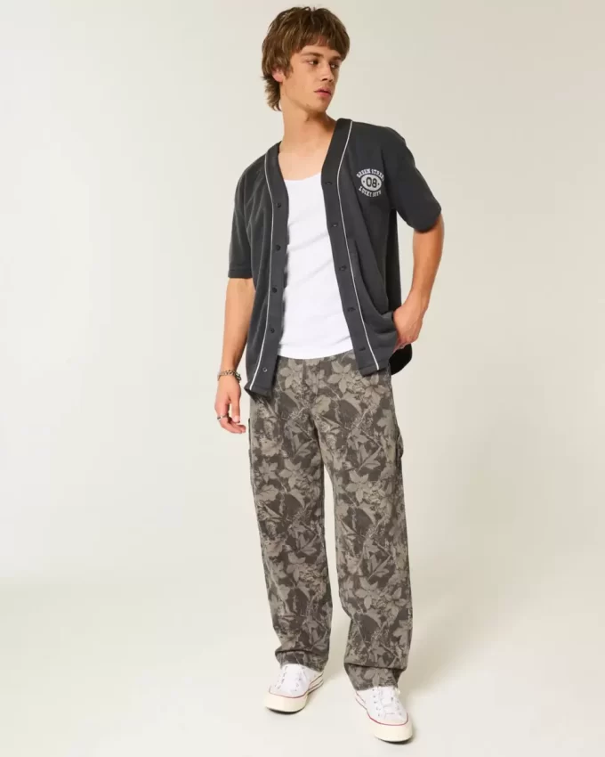 Jeansy Camo Skater Baggy Painter Jeansy Camo Skater Baggy Painter